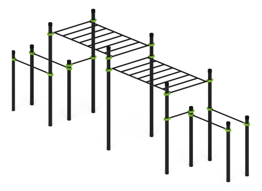 Воркаут 108 зеленый ВТ 12.26-02
