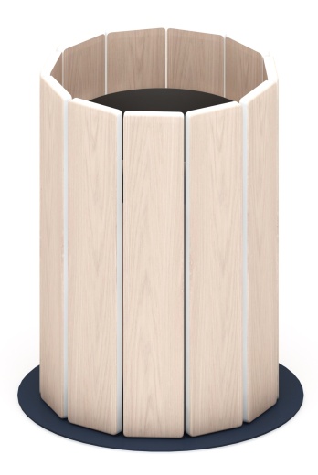 Урна (с баком) (под анкера) МФ 50.03.03-01.А