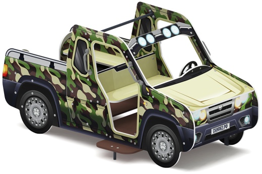 Джип пикап Сафари - Беседка машинка - МФ 10.03.10-10