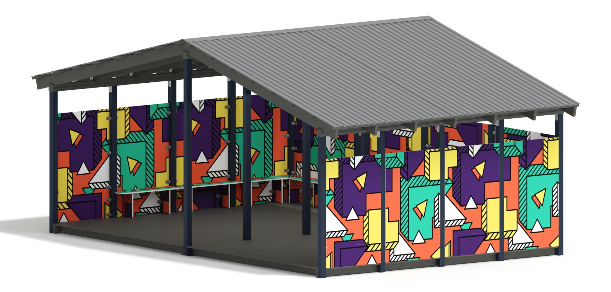 Теневой навес (Геометрия) - МФ 70.6.4-03