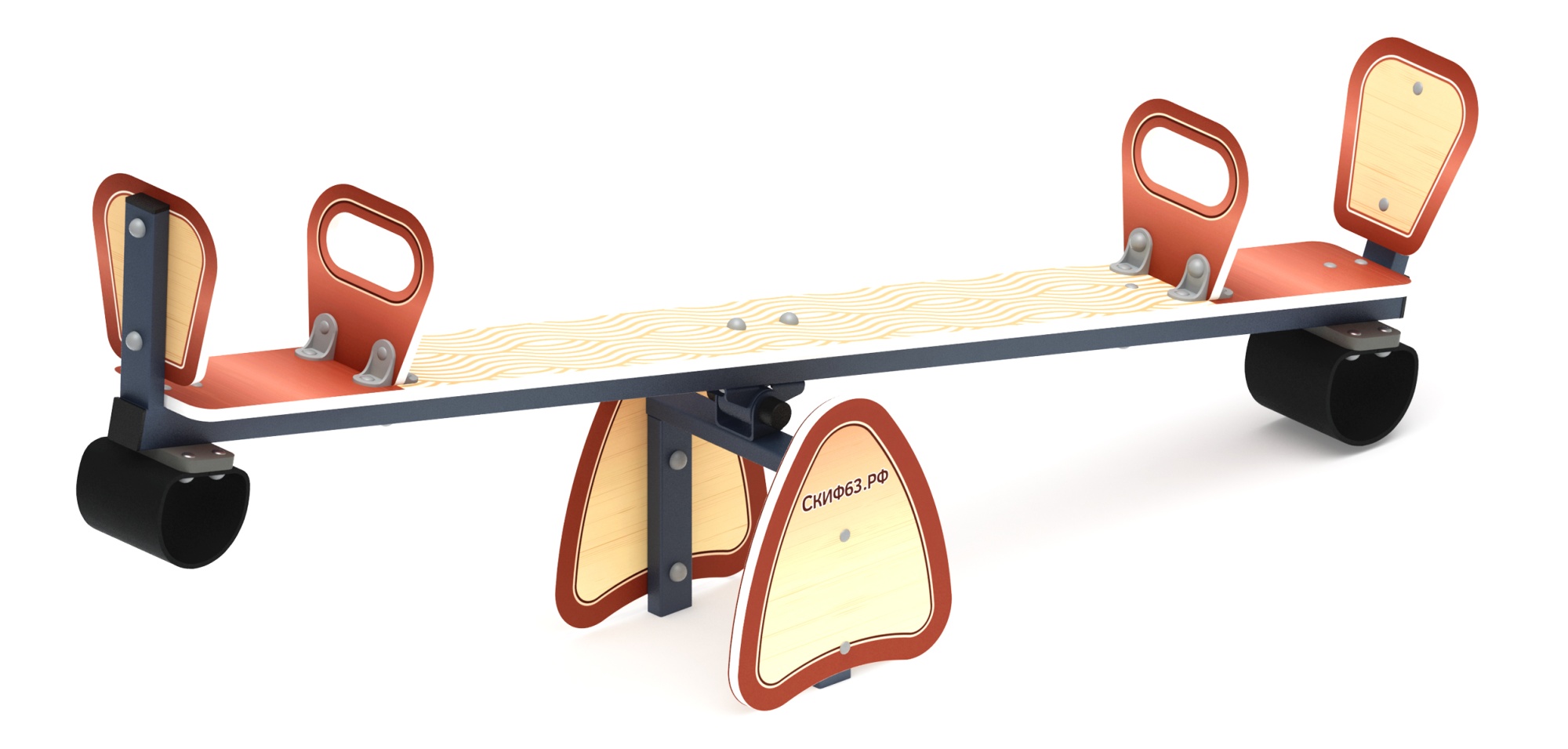 Качалка балансир со спинкой - ИО 21.М.01.01-П.01