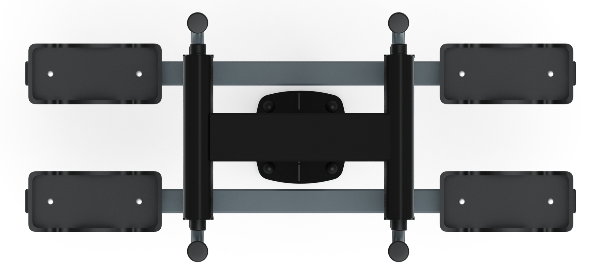 Двойные лыжи (серый) - Уличный тренажер - СТ 009-13