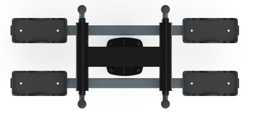 Двойные лыжи (серый) - Уличный тренажер - СТ 009-13