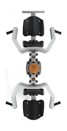 Тренажер жим от груди двойной (лиственница темный) СТ 030-Л.И1.01