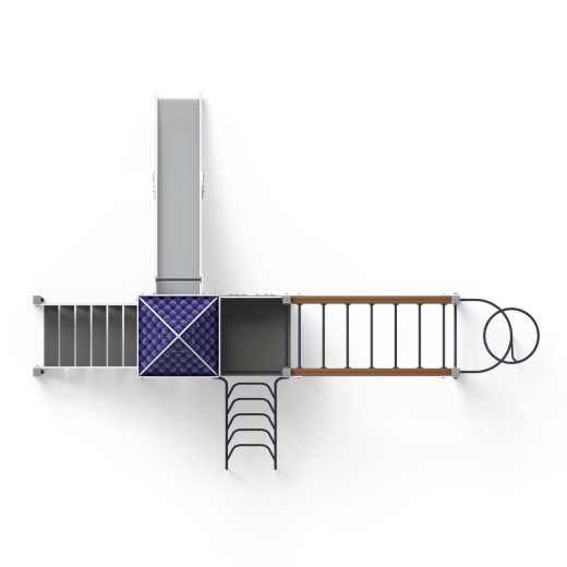 Замок (Пиксель) - ДИК 2.18.03-03 - Игровой комплекс H=1500