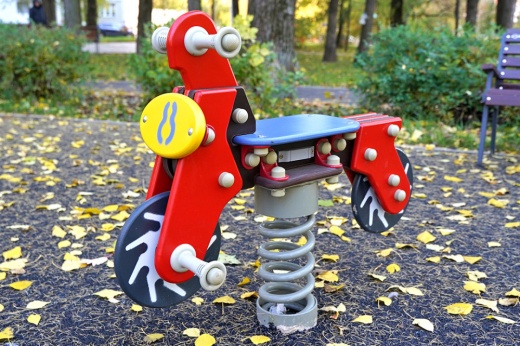 Качалка на пружине "Мотоцикл" КА-1.10