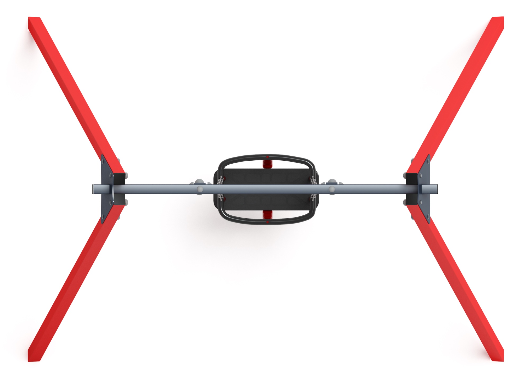 Качели М1 (красный) - ИО 11.М.04.03-01