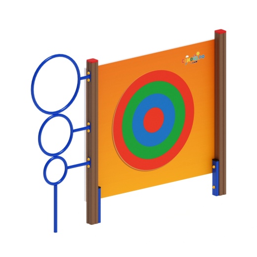 Стенка для метания со стойкой - СО 1.20.07