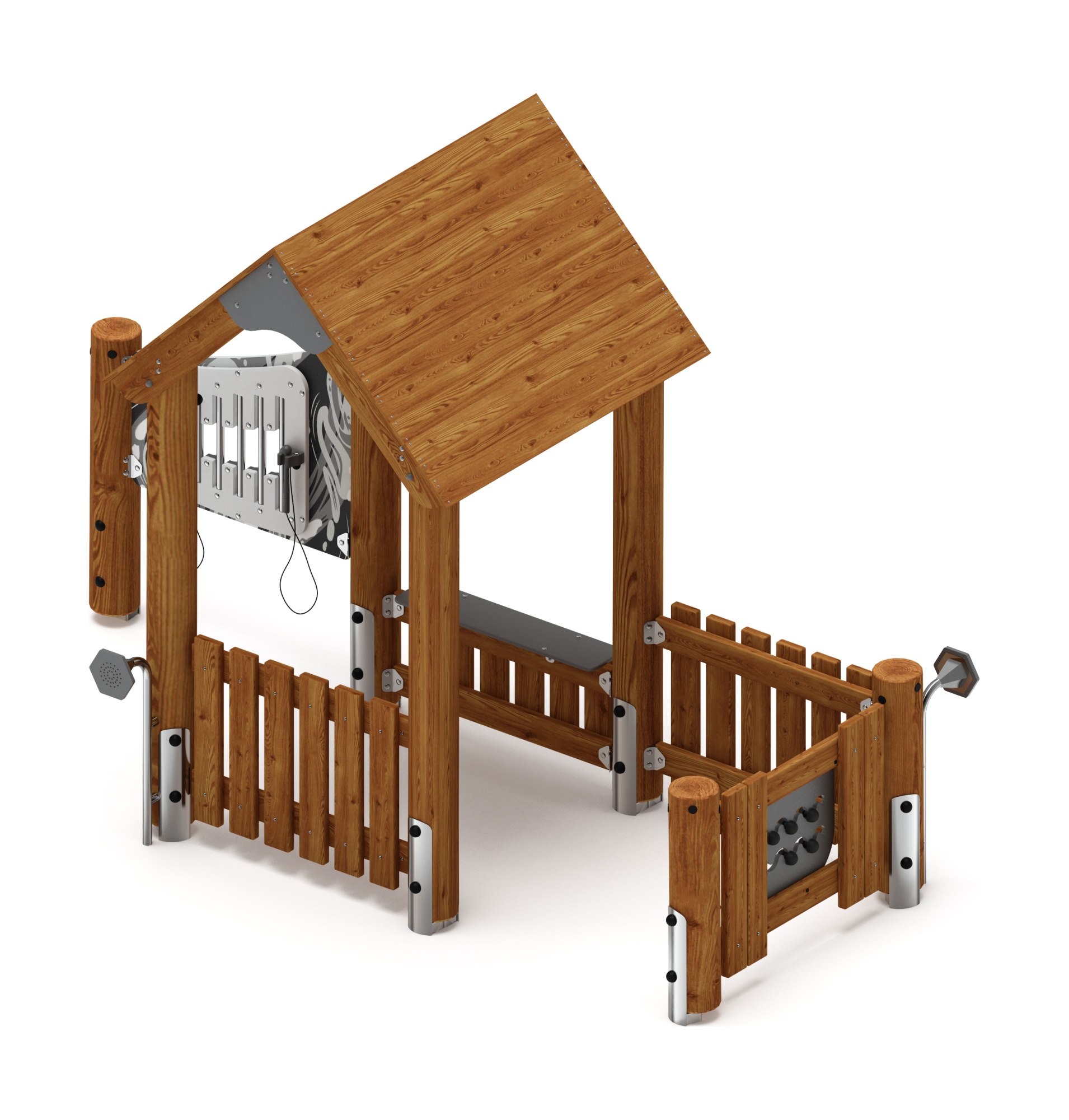 Домик (лиственница темный) МФ 10.24.01-Л.И1.01