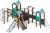 Дворик детства (Тайга) - ДИК 2.01.4.02-03 - Игровой комплекс H=1200