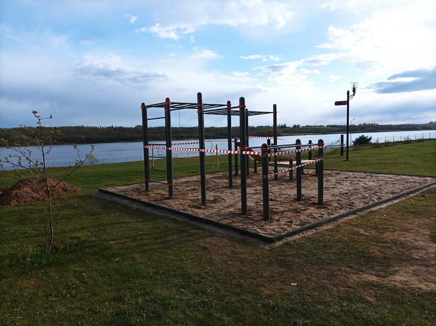 Строительство воркаут площадки для базы отдыха, г. Рыбинск