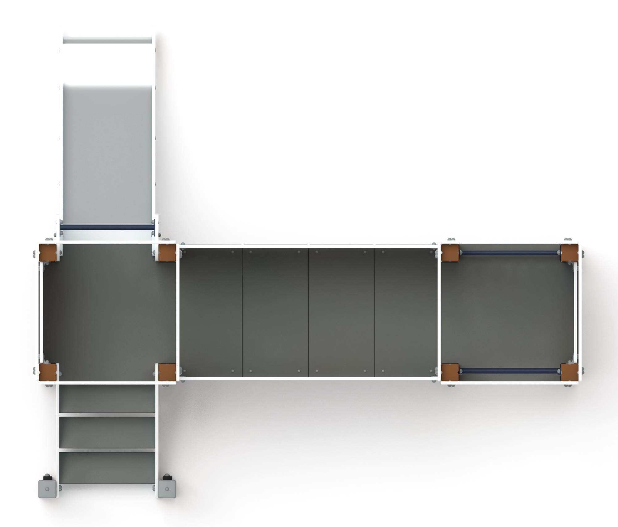 Королевство (Коты) - ДИК 1.15.02-11 - Игровой комплекс H=750