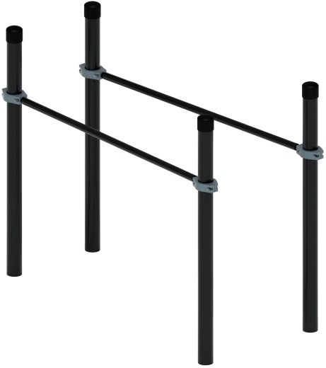 Воркаут ЛОВ 108 серый ВТ 102.09-03