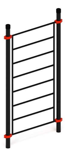 Воркаут 108 красный ВТ 12.09-01