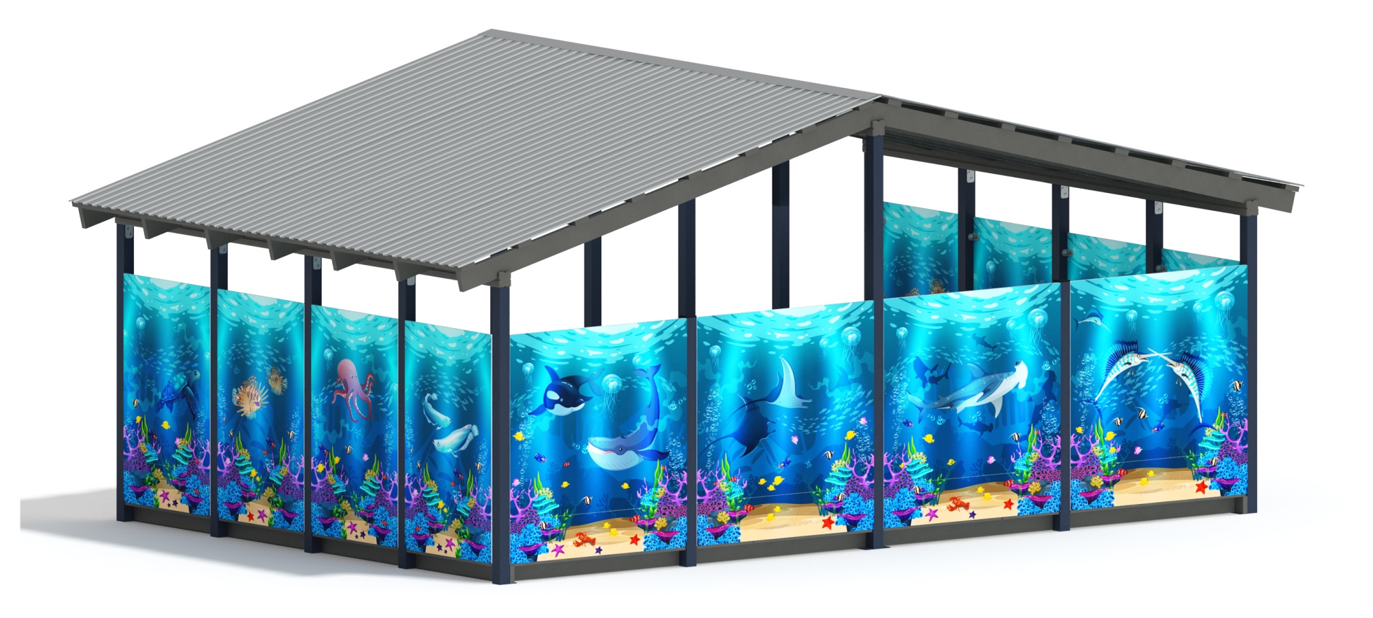 Теневой навес (Морской) - МФ 70.6.4-04