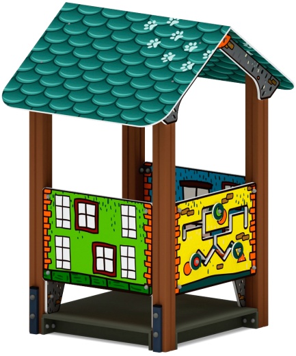 Домик малый 4 (город) МФ 10.01.04-01