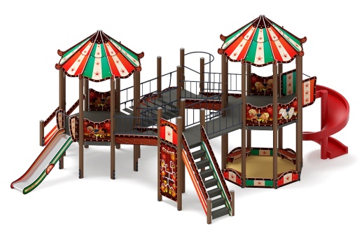 Карнавал (Шапито) - ДИК 2.22.04-01 - Игровой комплекс H=1200 H=2000