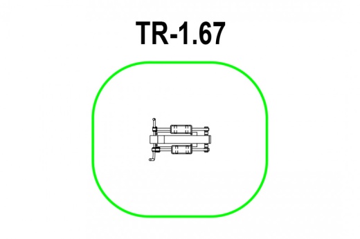 Тренажер «Эллиптический» ТР-1.67