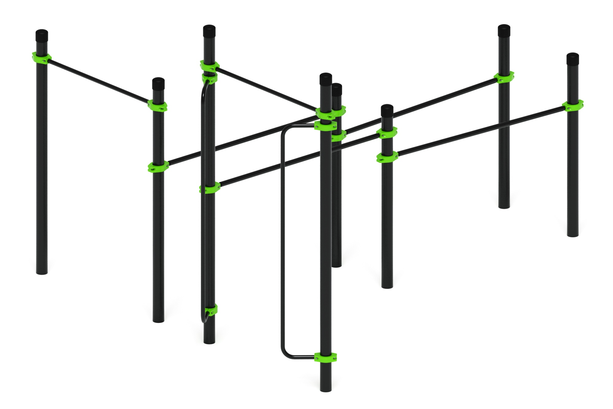 Воркаут ЛОВ 108 зеленый ВТ 102.16-02