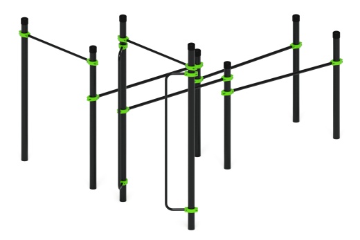 Воркаут ЛОВ 89 зеленый ВТ 101.16-02