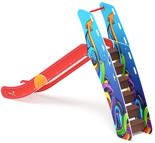 Горка большая - ИО 41.01.08-01 - (Граффити) H=1500