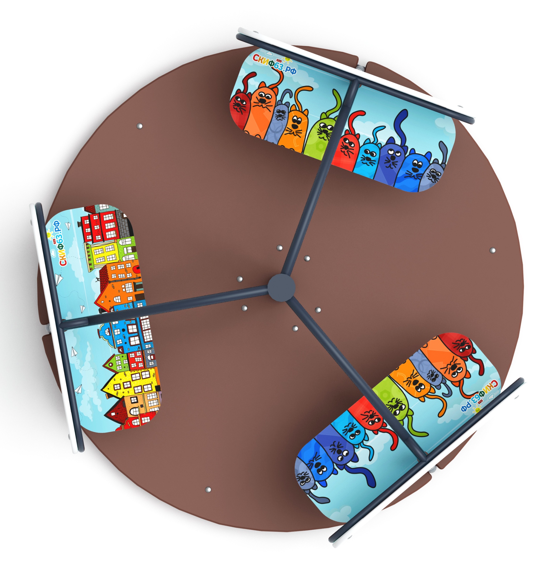 Карусель Солнышко (Коты) - ИО 30.01.03-С.10