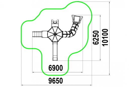 Игровой комплекс "Каменный замок 2" ИКС-1.206