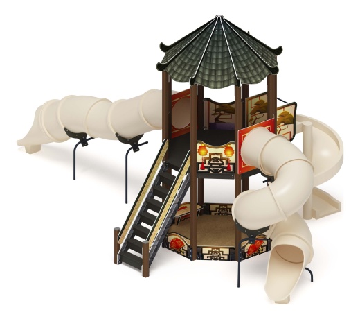 Карнавал (Шанхай) - ДИК 2.22.01-02 - Игровой комплекс H=2000