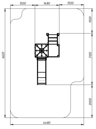 Королевство (Коты) - ДИК 1.15.01-21 - Игровой комплекс H=900