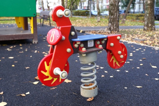 Качалка на пружине "Мотоцикл" КА-1.10