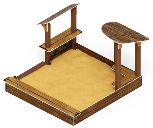 Песочный дворик (Коричневый) - ИО 6.01.01-02