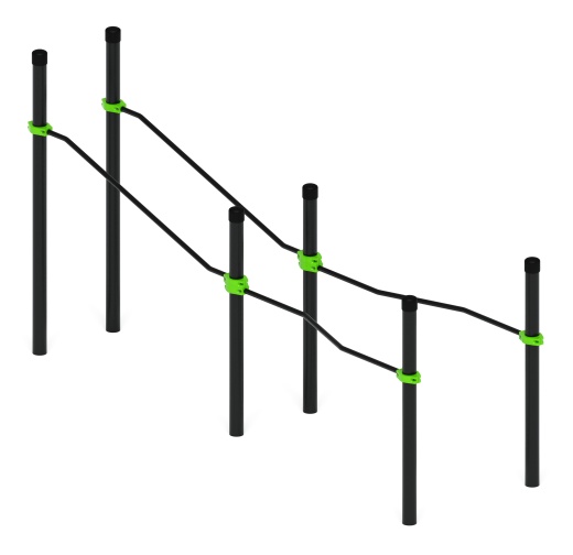 Воркаут ЛОВ 108 зеленый ВТ 102.20-02