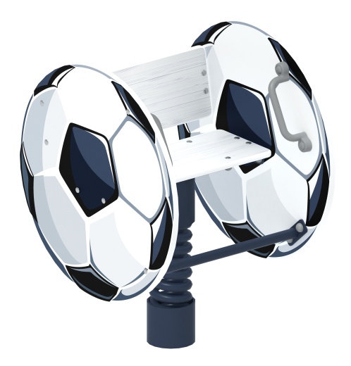 Футбольный мяч - Качалка на пружине - ИО 22.01.04-01.И1