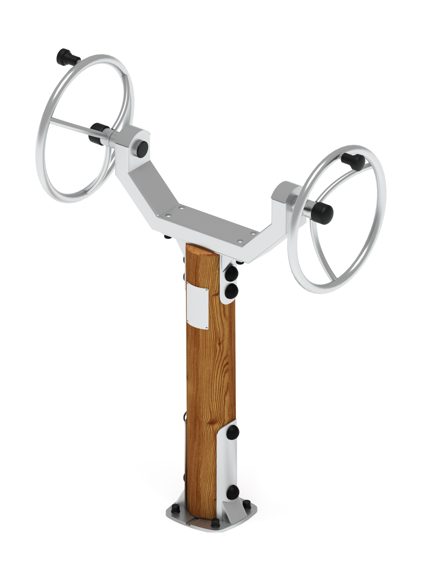 Тренажер рули (положение стоя) (лиственница темный) СТ 105-Л.И1.01