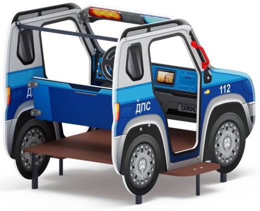 Джип ДПС - Беседка машинка - МФ 10.03.12-11