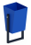 Урна трапеция (синяя) - МФ 50.01.01-01