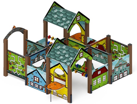 Лабиринт Кубик 4 (город) МФ 20.01.04-01