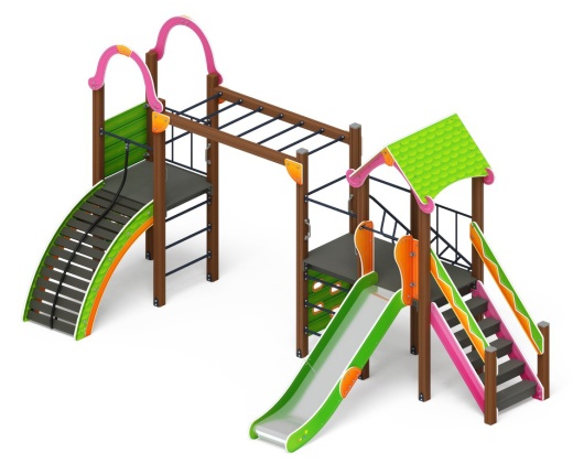 Лукоморье - ДИК 2.25.09-01.С - Игровой комплекс H=1200