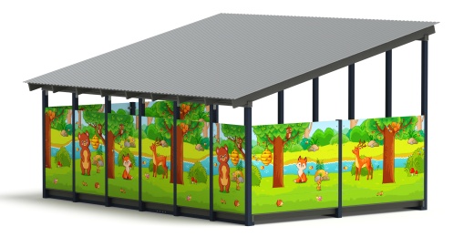 Теневой навес (Полянка) - МФ 71.6.4-07