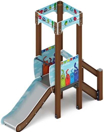 Горка - ИО 41.15.01-11 - Королевство (Коты) H=750