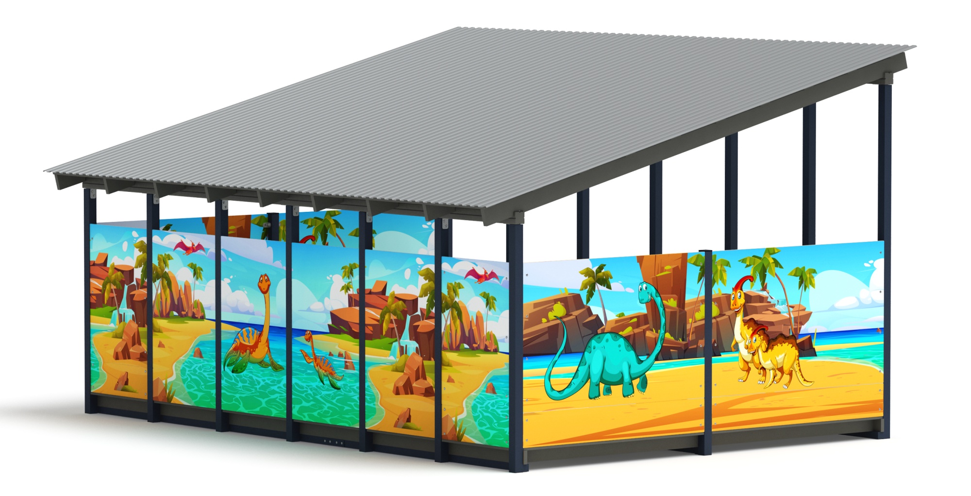 Теневой навес (Дино) - МФ 71.6.4-13