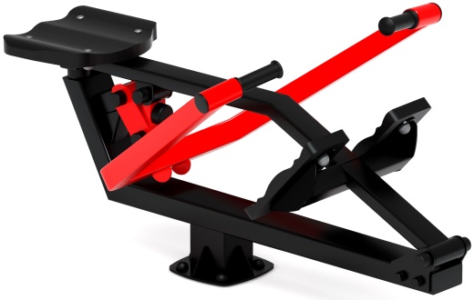 Гребля (красный) - Уличный тренажер - СТ 008-11.П