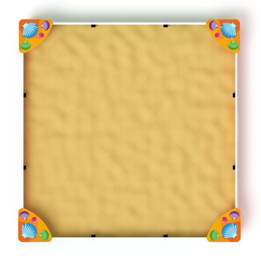 Песочница большая (Ракушки) - ИО 5.01.03-01