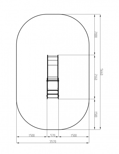Горка Жираф - ИО 41.01.03-01 - (Сафари) H=750