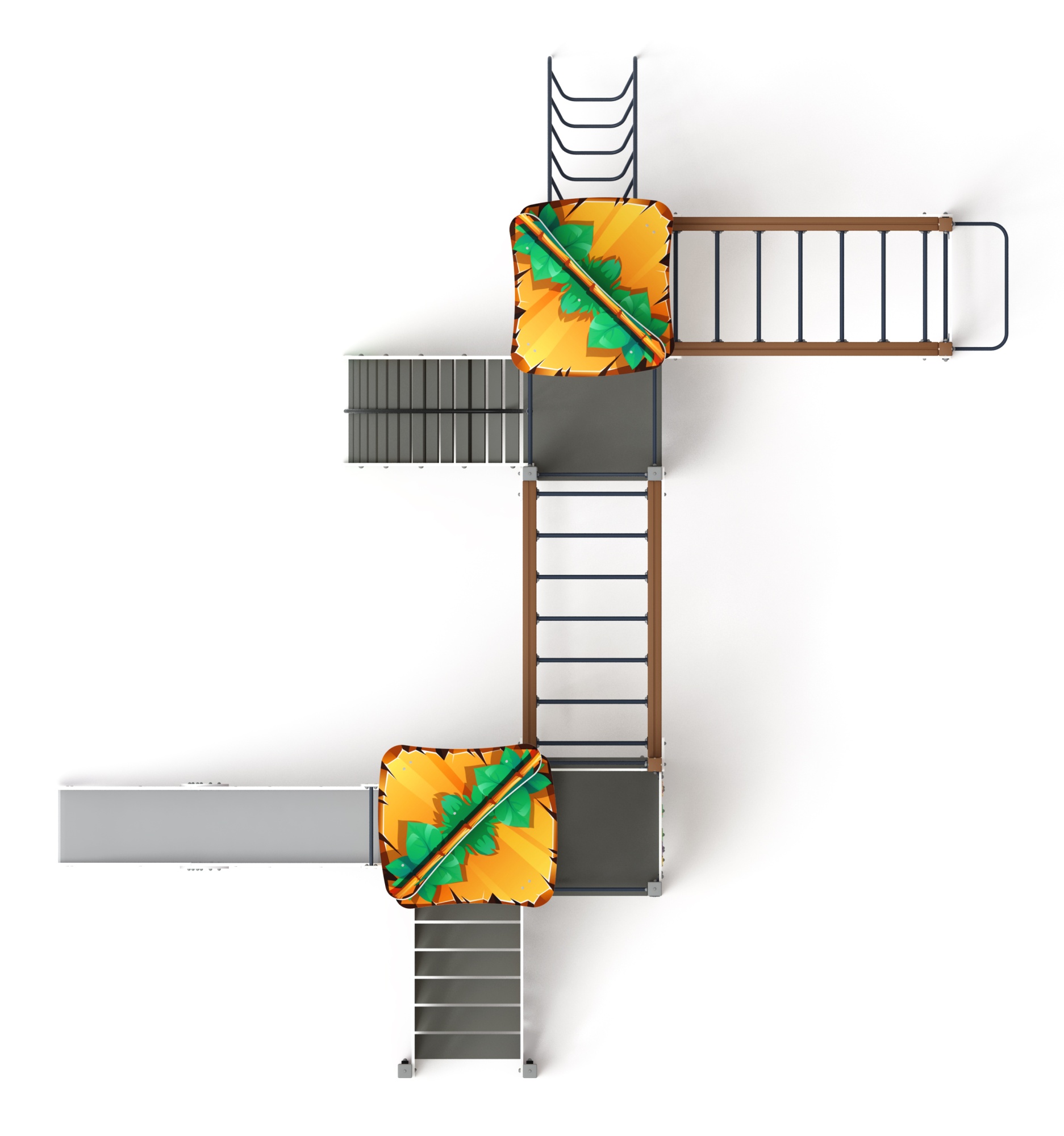 Волшебный город (Майя) - ДИК 2.19.01-01 - Игровой комплекс Н=1500