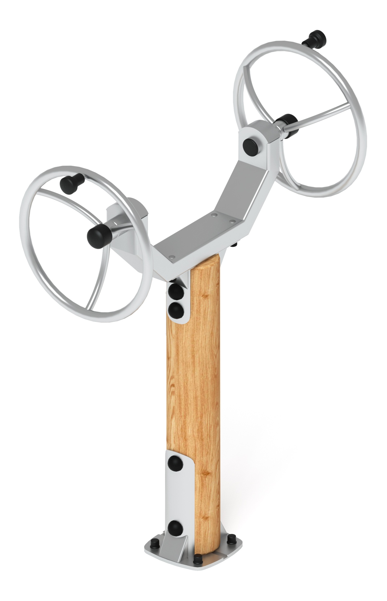 Тренажер рули (положение стоя) (лиственница) СТ 105-Л.И1