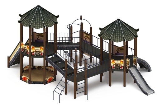 Карнавал (Шанхай) - ДИК 2.22.06-02 - Игровой комплекс H=1200