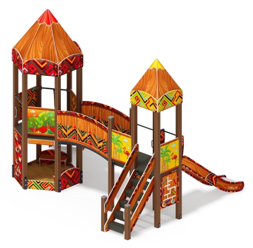 Карандаши - ДИК 2.26.02-01.С - Игровой комплекс Н=1200