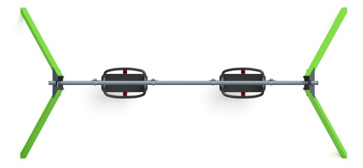 Качели двойные М2 - ИО 12.М.04.04.03-02