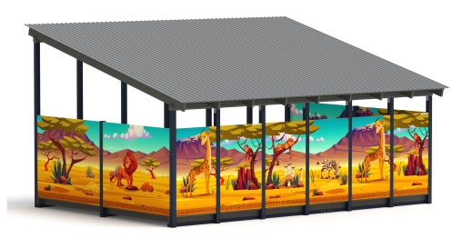 Теневой навес (Сафари) - МФ 71.6.4-10